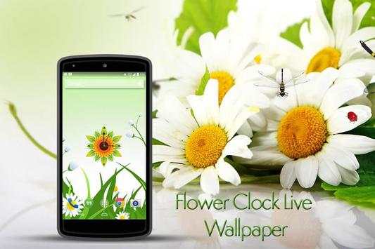 Flower Clock Live Wallpaper screenshot 8