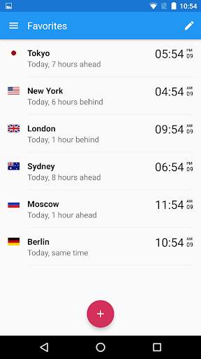 World Clock by timeanddate.com screenshot 4