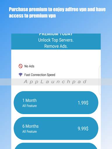 Touch VPN -Free VPN Proxy & WiFi Privacy screenshot 9