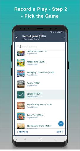 NemeStats - Board Game Tracking Made Fun! 5 تصوير الشاشة