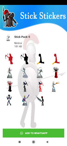 Stick Stickers Pack for WhatsApp 2021 screenshot 7