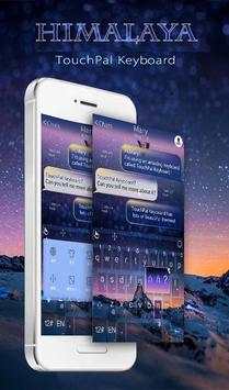 TouchPal Travel Himalaya Theme screenshot 1
