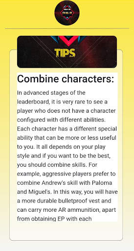 Free Fire Guide - Tips and Tricks screenshot 3