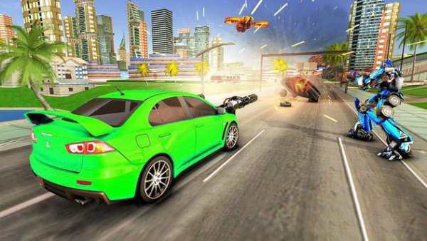 Robot Car Transformer War Game - Robot Game 2019 screenshot 3