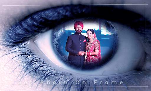 Eye photo frame  - Eye photo editor screenshot 1