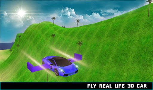 Flying Car Racing Simulator 3D screenshot 8
