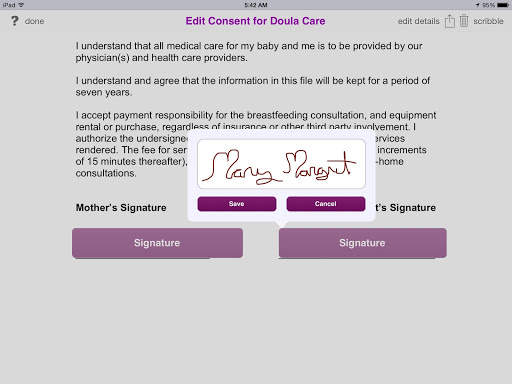 Mobile Midwife EHR Client Port screenshot 15
