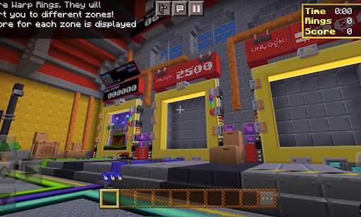 mod sonic skin for minecraft screenshot 5