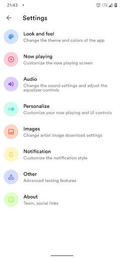 Uni Player Pro - mp3 player retro music screenshot 7