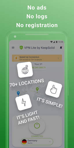 VPN Lite Without Registration screenshot 3