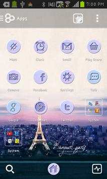 Paris go launcher theme screenshot 3