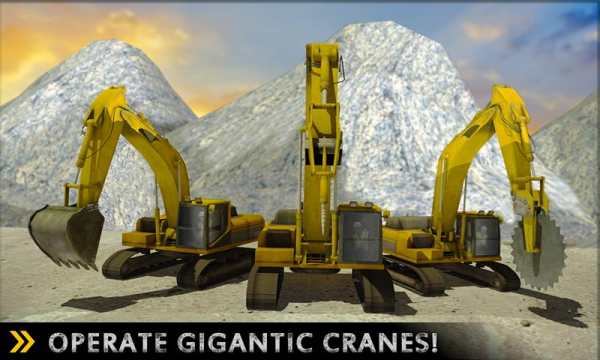 City Construction Hill Drive Crane Simulator 2017 screenshot 3