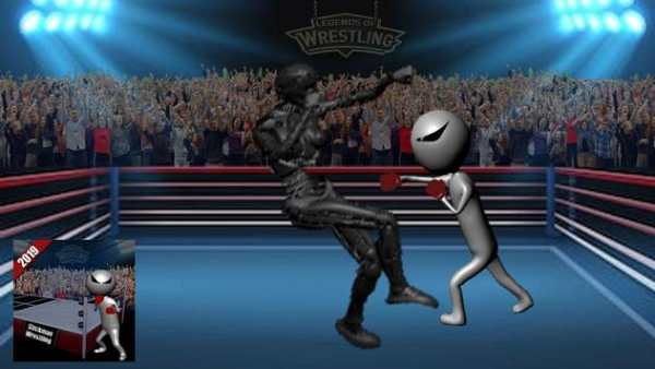 Stickman Fighting Game vs Robot Ring Fighting 2019 screenshot 3