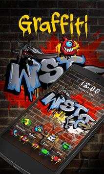 Graffiti GO Launcher Theme screenshot 1