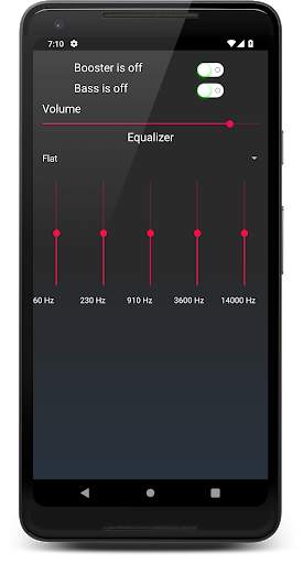 Bass Booster with Equalizer screenshot 1