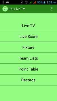 Cricket IPL Live TV screenshot 2