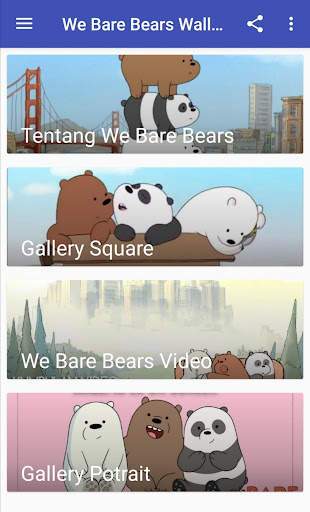 Wallpaper Beruang Lucu screenshot 1