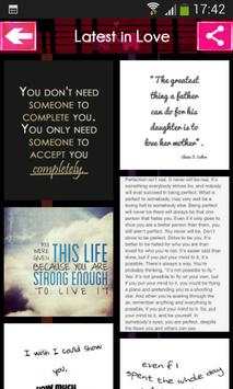 Love Quotes to Chat screenshot 2