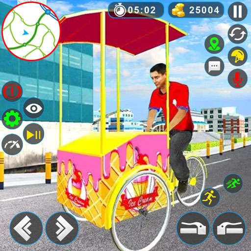 City Ice Cream Man Simulator screenshot 1