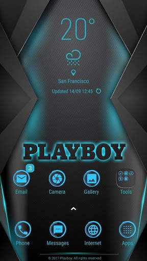 Playboy Neons Theme screenshot 4
