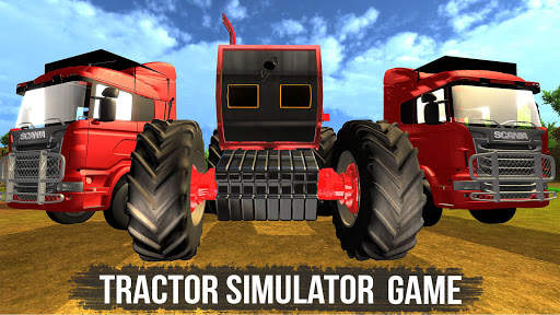 Tractor Driving Transport Simulation screenshot 14