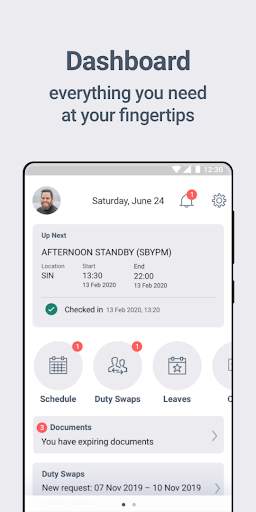 Crew Access Mobile screenshot 1