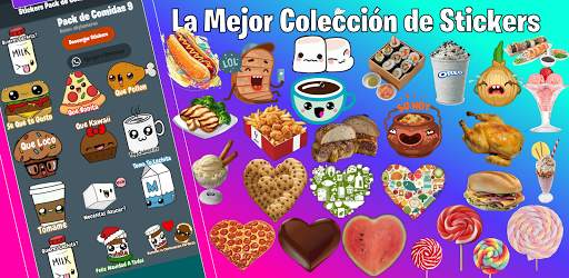 Stickers de Comidas y Bebidas screenshot 3