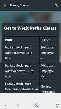 Cheats for sims 4 screenshot 5