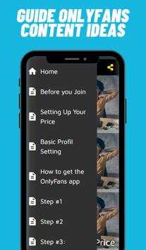 Onlyfans Creator 💋 Guide Content Ideas screenshot 5