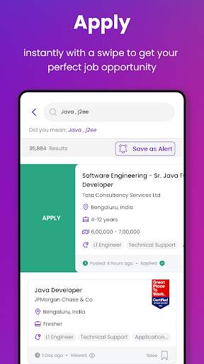 foundit (Monster) Job Search 3 تصوير الشاشة
