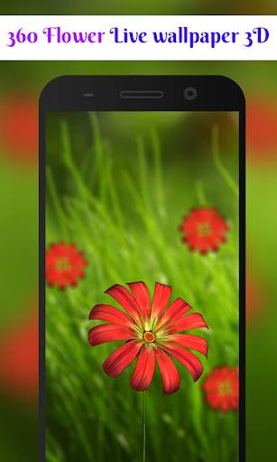 360 Flower live wallpaper 3D screenshot 7