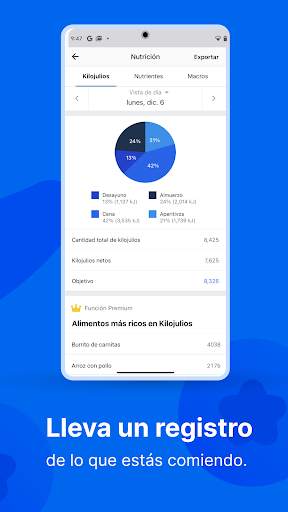 MyFitnessPal: recetas a diario screenshot 5