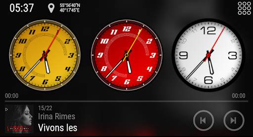 3 Circles - theme for CarWebGuru Launcher screenshot 5
