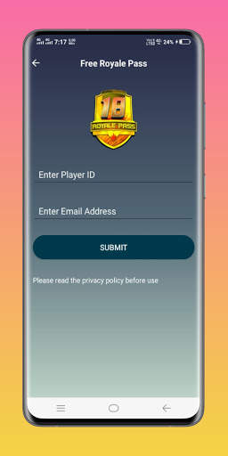 Free UC and Royal Pass - Season 18 screenshot 2