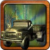 forest truck 3d logo
