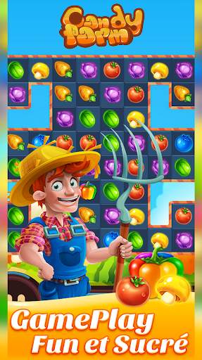 Candy Farm : jewels Match 3 Puzzle Game screenshot 2
