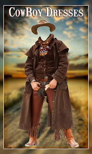 Cowboy photo dresses 3 تصوير الشاشة