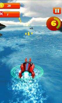 Jet boat racing 3D: water surfer driving game screenshot 10