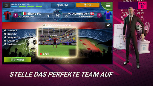 Pro 11 - Fußball Manager screenshot 1