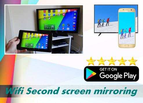 Wifi Second screen mirroring screenshot 1