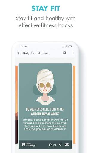 Crumblyy - genuine life hacks 5 تصوير الشاشة
