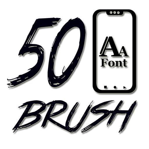 Brush Fonts for Huawei / Honor / EMUI 2.5