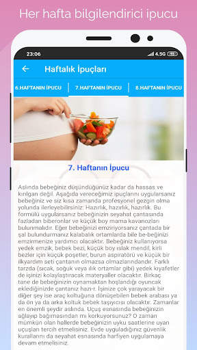 Gün Gün Bebek Bakımı, Gelişimi screenshot 10