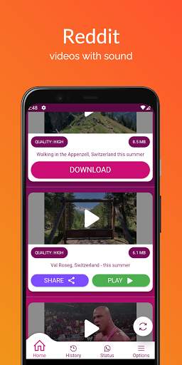 Video Downloader for Twitter, Instagram and Reddit screenshot 1
