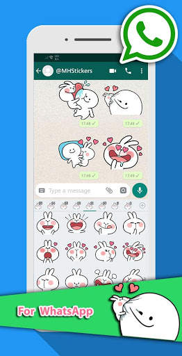 MHStickers for Whatsapp : Spoiled Rabbit screenshot 2
