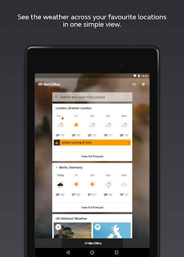 Met Office Weather Forecast screenshot 7