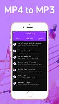 Mp4 to mp3-Video Converter,Mp3 Converter screenshot 1