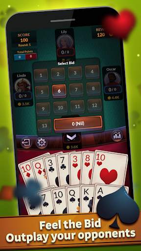 Spades Offline - Kartenspiele screenshot 4