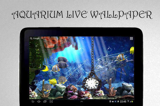 Aquarium Clock Live Wallpaper screenshot 6