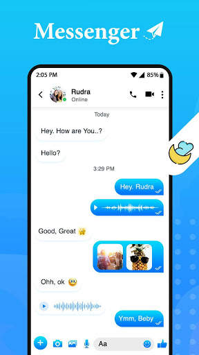 New Messenger - Text & Video Chat For Free screenshot 3